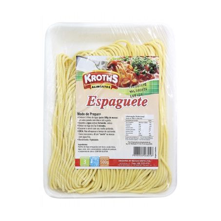 Massa fresca kroths espaguete 500g