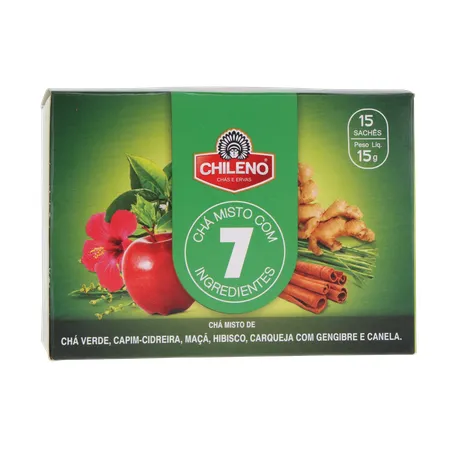 Cha chileno misto 7 ingredientes 15g 360-17