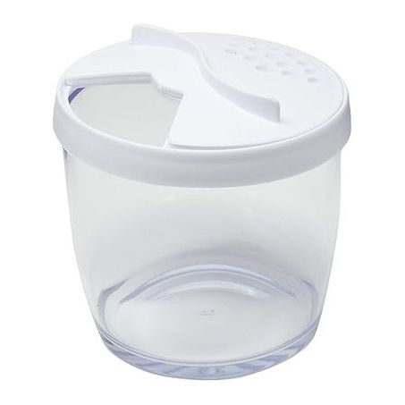 PORTA OU QUEIJEIRA/FARINHA MINI BRANCO 1 PEÇA