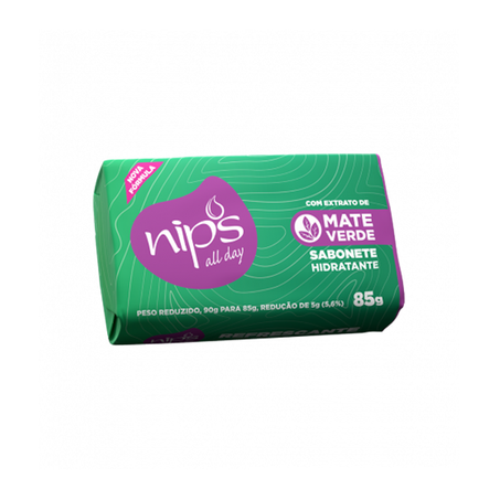 SABONETE NIPS ALL DAY MATE VERDE 85G VERDE