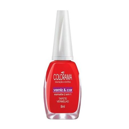 ESMALTE COLORAMA CREM. TAPETE VERMELHO