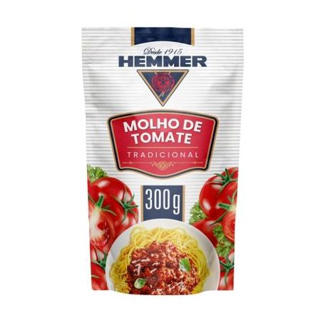 Molho tomate hemmer tradicional 300g