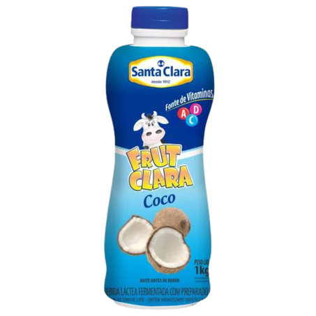 Bebida lactea 1l pp santa clara coco