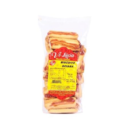 BISC VO LUCIA 250G GOIABA