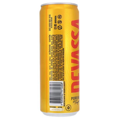 Cerveja Lager Devassa Puro Malte Tropical Lata 350ml 360-15