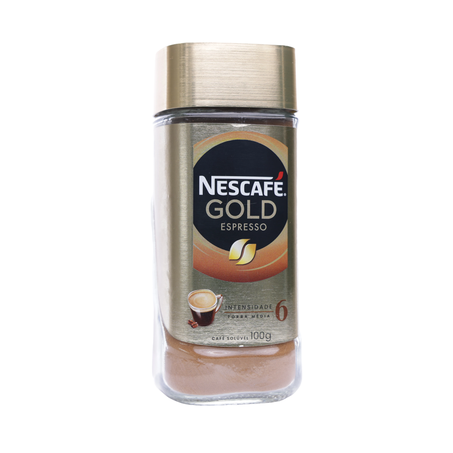 Café Nescafé Solúvel Gold 6 Vidro 100g 
  360-58