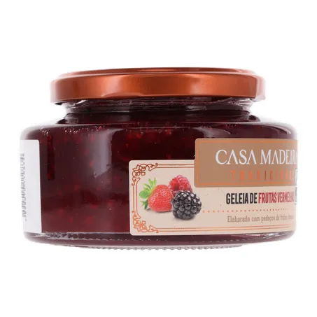 Geléia Casa Madeira Tradicional Frutas Vermelhas 240g 360-31