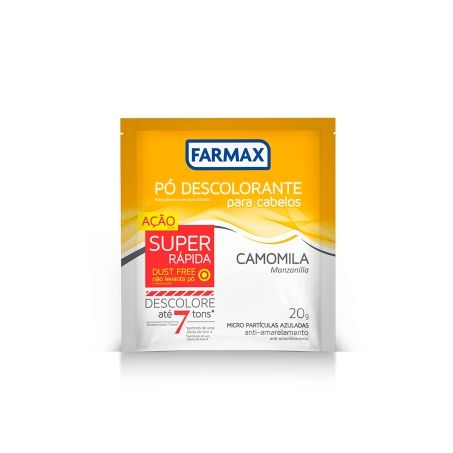 PO DESCOLORANTE FARMAX CAMOMILA 20G