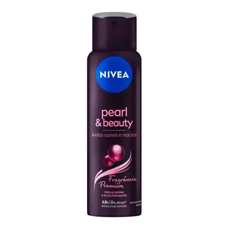 DESODORANTE AERO BLACK & PEARL NIVEA 150ML