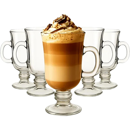 Conjunto de Xícaras para Cappuccino Dynasty 120ml - Com 6 Xícaras