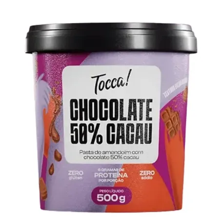 Pasta de Amendoim Tocca 50% Cacau 420g