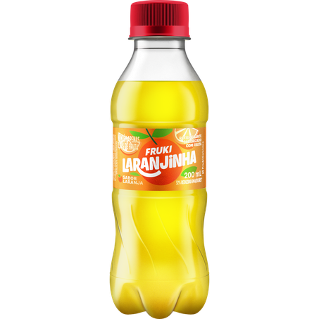 Refrig fruki 200ml laranjinha pet