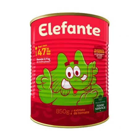 EXTRATO TOMATE ELEFANTE CICA 860 GR               