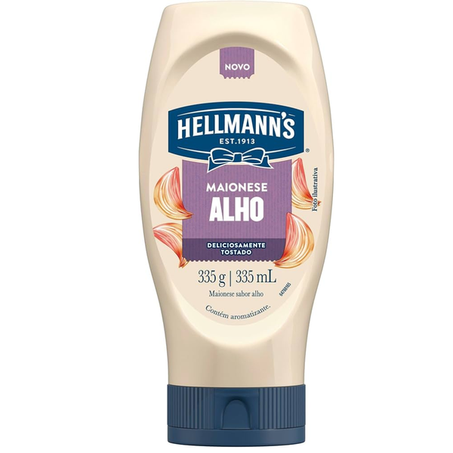 MAIONESE HELLMANNS ALHO 335G