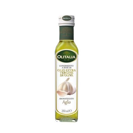Olitália Condimento De Azeite De Oliva Extravirgem 250Ml Com Alho