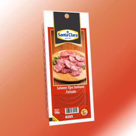 Salame Tipo Italiano Fatiado Santa Clara 100g 360-1