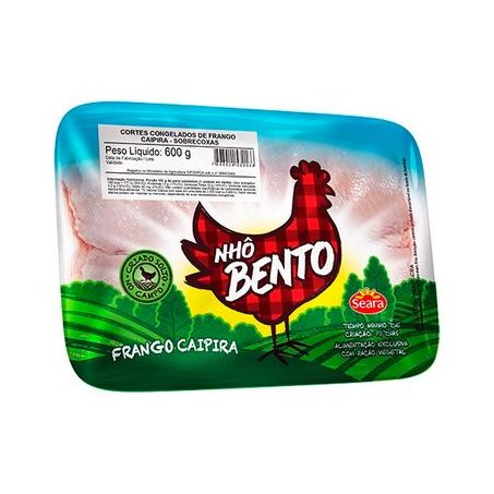SOBRECOXA FRANGO NHO BENTO 600GR BDJ
