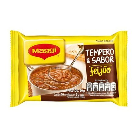 Tempero Maggi Tempero E Sabor Feijão 50G