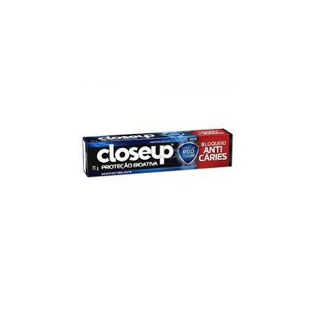 Creme Dental Closeup Menta Refrescante Proteção Bioativa Bloqueio Anticáries Caixa 70gr