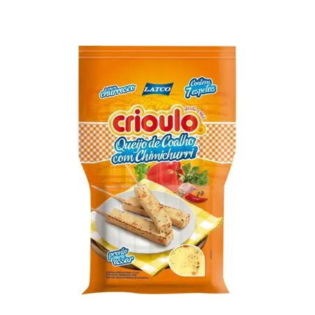 QUEIJO LATCO CRIOULO COALHO PC 340 G CHI