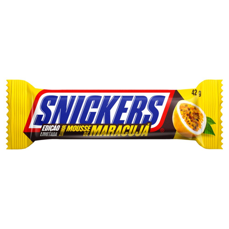 CHOCOLATE SNICKERS MARACUJÁ BR 42G
