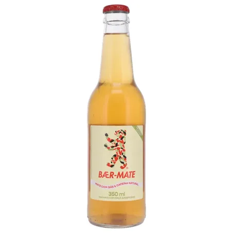 Chá Mate Baer-Mate com Gás Cafeína Natural 350ml 360-0