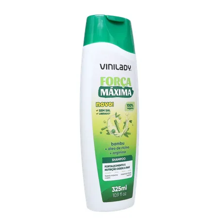 Shampoo vini lady forca maxima 325ml... 360-33