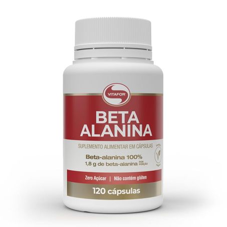 BETA ALANINA 120 CAPS 500MG - VITAFOR
