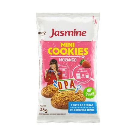 COOKIE JASMINE 35G MORANGO