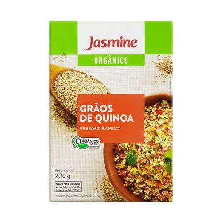 QUINOA REAL JASMINE EM GRAOS 250G