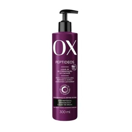 MÁSCARA OX RECONSTRUÇÃO PEPTIDEOS COM PUMP 300G