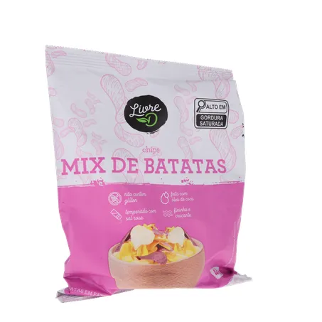 Salg chips livre d mix de batatas 40g 360-34
