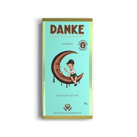 CHOC.DANKE AO LEITE 90G