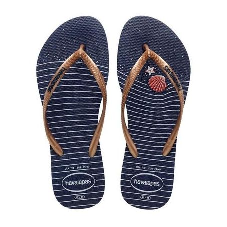 Sanda hava slim nautical marinho 35/36