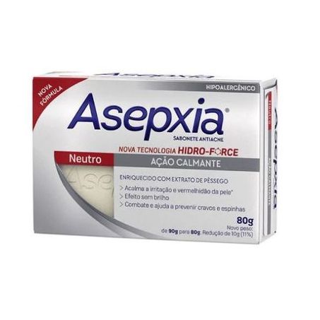 SABONETE ASEPXIA NEUTRO 80G