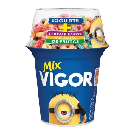 VIGOR IOGURTE INTEGRAL C/FRUTA/CEREAL FROOTL 165 G