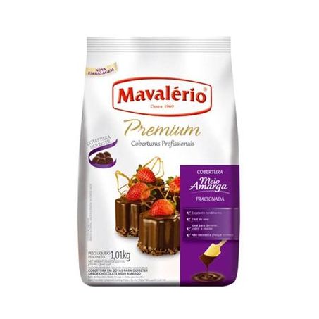 COBERTURA MAVALERIO PREMIUM CHOCOLATE MEIO AMARGA
