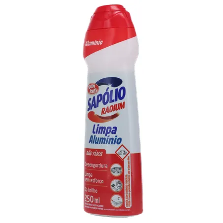 Limpa Alum´nio Sapólio Radium Frasco 250ml 360-3
