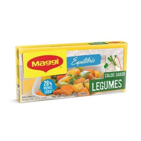 Caldo de legumes maggi equilibrio 114g