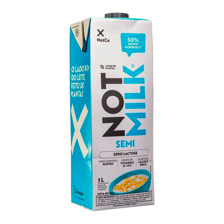 NOTMILK SEMI ZERO LACTOSE 1L