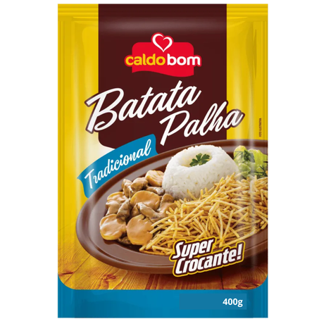 Batata palha caldo bom 400g tradicional