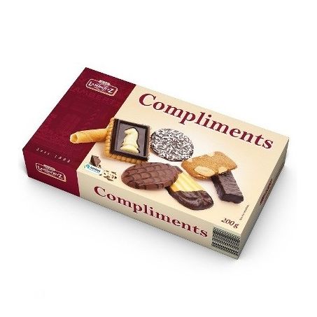 Biscoito sortidos compliments lambertz 200g