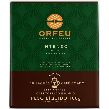Cafe orfeu drip intenso 100g