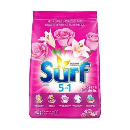 SABAO PO FLOR DE LIS SURF 800G PCT