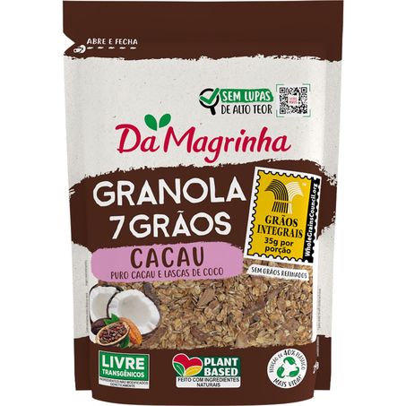 Granola Da Magrinha 250g - Integral - Cacau