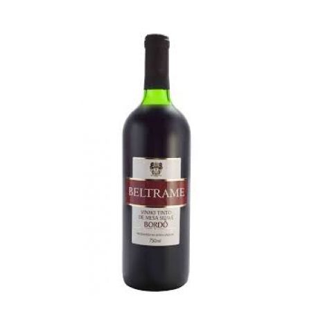 Vinho beltrame tinto suave bordo 750ml