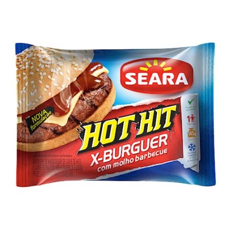 Lanche seara hot hit barbecue 145 g