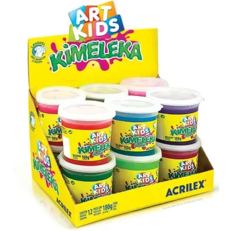 Slime kimeleka cores sortidas 180g