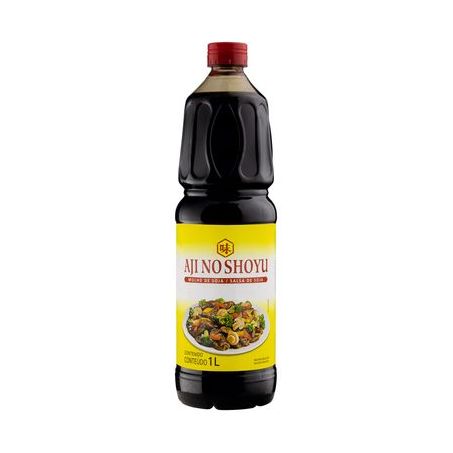 Molho de Soja Aji No Shoyu Garrafa 1LT