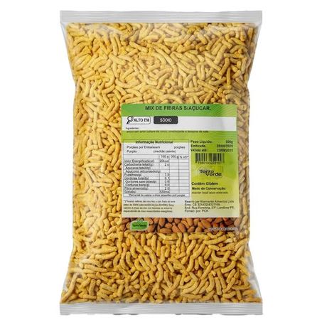 MIX DE FIBRAS SEM AÇÚCAR 500G ALL FIBROUS